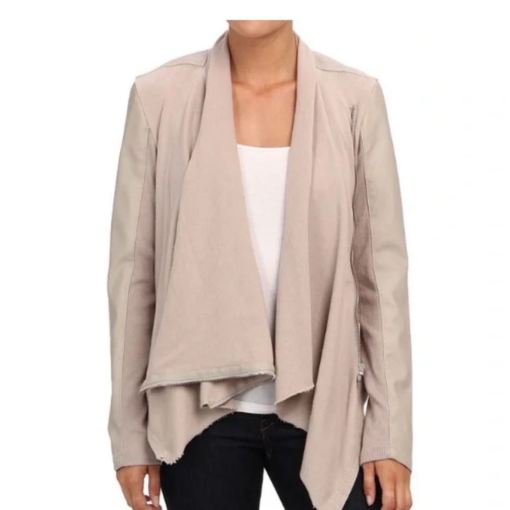 BlankNYC Tan Waterfall Blazer